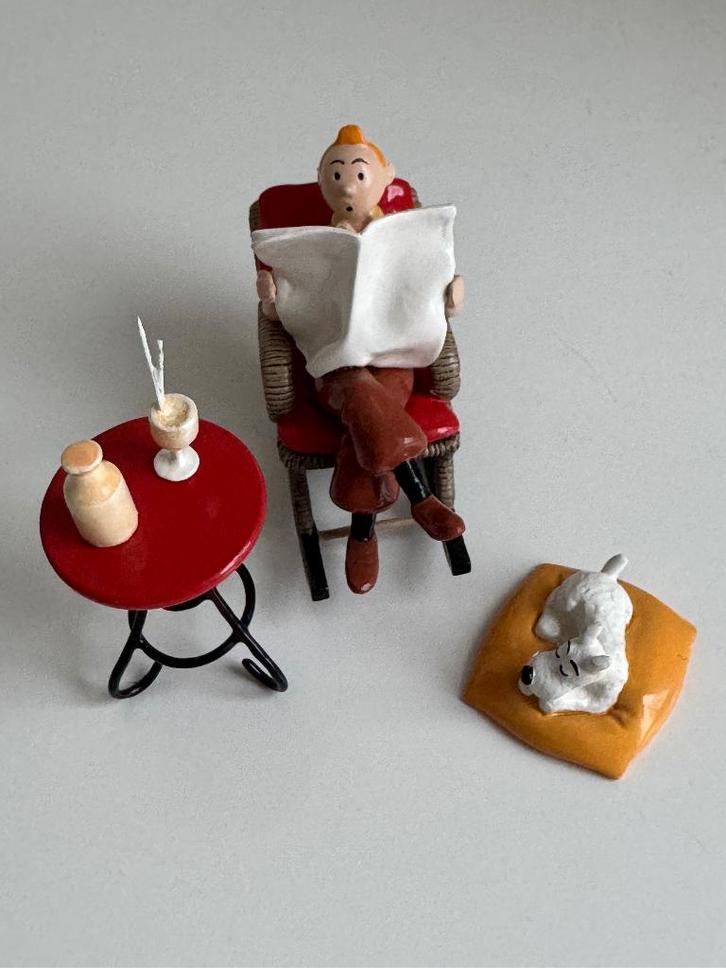 Kuifje - Hergé - Pixi - Moulinsart - Tintin Bascule, Verzamelen, Stripfiguren, Nieuw, Beeldje of Figuurtje, Kuifje, Verzenden