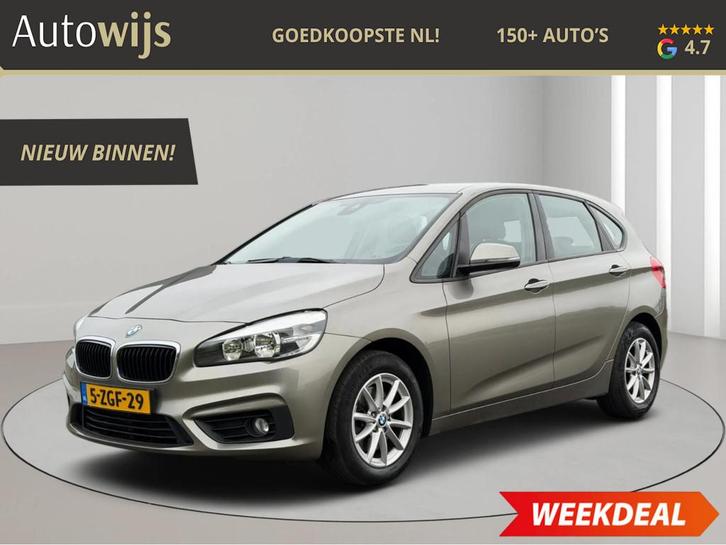 BMW 2-serie Active Tourer 218i|AUT|NL AUTO|TREKHAAK|AIRCO|Cr, Auto's, BMW, Bedrijf, Te koop, 2-Serie Active Tourer, ABS, Airbags