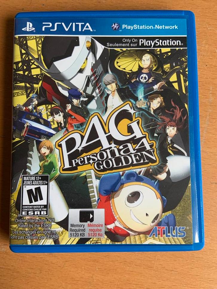 Persona 4 Golden - PS Vita, Spelcomputers en Games, Games | Sony PlayStation Vita, Zo goed als nieuw, Role Playing Game (Rpg)