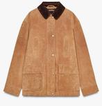 Zara Suede Leren Jas - Maat M - Zo Goed Als Nieuw, Kleding | Dames, Jassen | Zomer, Maat 38/40 (M), Bruin, Zara, Ophalen of Verzenden