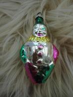 Mooie vintage glazen kerstbal clown met handen in de zakken, Diversen, Kerst, Ophalen of Verzenden, Gebruikt