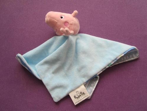 PEPPA PIG Knuffeldoekje VARKEN UIT 2022. BLAUW **Nieuw**, Kinderen en Baby's, Speelgoed | Knuffels en Pluche, Nieuw, Overige typen