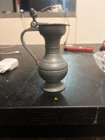 Antieke Tinnen Schenkkan met Deksel, Antiek en Kunst, Verzenden