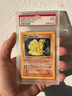 Pokémon PSA 9 Shadowless Ninetales holo #12 Base set, Ophalen of Verzenden, Zo goed als nieuw, Losse kaart, Foil