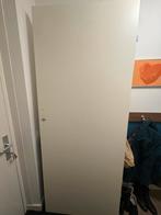 Opdek binnendeur, rechtsdraaiend, Doe-het-zelf en Verbouw, Deuren en Horren, Ophalen, Gebruikt, 80 tot 100 cm, 215 cm of meer