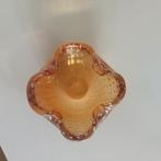 Schaaltje oranje spijkerglas vintage., Ophalen of Verzenden