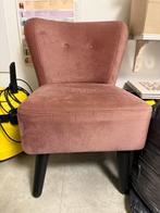 Roze stoel, Huis en Inrichting, Fauteuils, Ophalen, Zo goed als nieuw, Minder dan 75 cm, 50 tot 75 cm