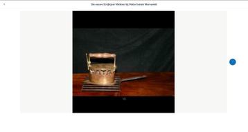 Antiek strijzijzer van Hartewelkom bij Mabo Antiek Warnsveld beschikbaar voor biedingen