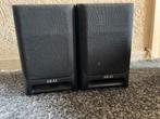 Akai AE-S92 boekenplank speakers, Overige merken, Gebruikt, Ophalen of Verzenden, Minder dan 60 watt