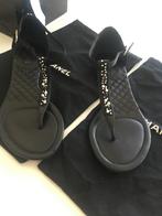 Chanel sandalen 36, Ophalen of Verzenden, Zo goed als nieuw, Zwart, Sandalen of Muiltjes