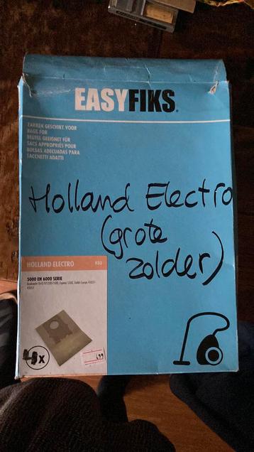 GRATIS stofzuigerzakken voor Holland Electro stofzuiger (4x) beschikbaar voor biedingen