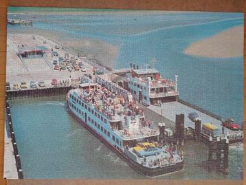 vintage puzzel veerboot Nes Ameland-Holwerd, 1000, compleet beschikbaar voor biedingen