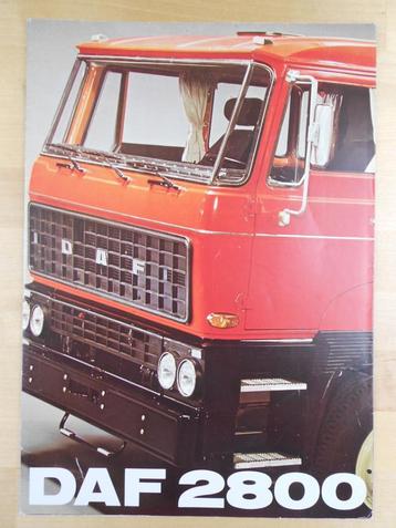DAF F 2800 Brochure 1974 – F2800 - NL beschikbaar voor biedingen