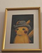 Pikachu Van Gogh giclée print, 30 x 40 cm MET CERTIFICAAT, Ophalen of Verzenden