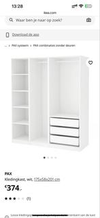 IKEA PAX Kledingkast 175x58x201 cm, Ophalen, Overige materialen, 200 cm of meer, 150 tot 200 cm