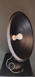 Vintage zwarte design lamp, Gebruikt, 100 tot 150 cm, Vintage, Ophalen of Verzenden