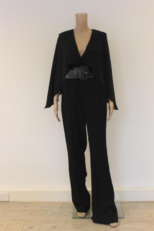 Elisabetta Franchi - zwarte jumpsuit zonder riem maat 38, Kleding | Dames, Jumpsuits, Zo goed als nieuw, Maat 38/40 (M), Zwart