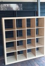 Ikea kallax / expedit Vakkenkast 4x4 essen, Huis en Inrichting, Kasten | Stellingkasten, Ophalen, Zo goed als nieuw