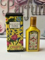 Gucci - flora gorgeous orchid miniature 5ml edp, Ophalen of Verzenden, Nieuw, Miniatuur, Gevuld