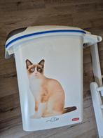 Curver katten of honden 10 kg 23 liter petlife voerton, Ophalen of Verzenden, Gebruikt