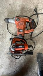 Black & Decker decoupeerzaag en klopboor en sloophamer, Doe-het-zelf en Verbouw, Gereedschap | Boormachines, Ophalen of Verzenden