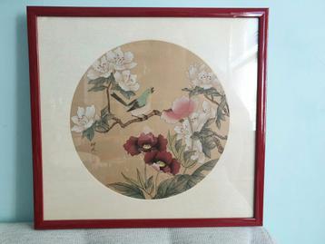 Vintage Chinees schilderij beschikbaar voor biedingen