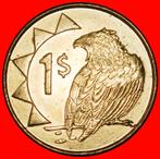 Ⰿ FINLAND (1993-2018): NAMIBIA 1 DOLLAR 1996 EAGLE and SUN!, Ophalen of Verzenden, Overige landen, Losse munt