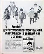 15 vintage advertenties Nutricia 1969-81 Bambix Olvarit, Ophalen of Verzenden, Overige typen