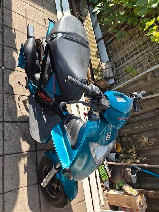 Gilera Ice met Duitse papieren, Fietsen en Brommers, Scooters | Piaggio, Gebruikt, Overige modellen, Benzine, Ophalen