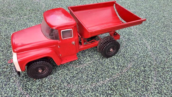 Vintage ZIL Vrachtwagen - Russische Blikken Truck, Hobby en Vrije tijd, Modelbouw | Auto's en Voertuigen, Ophalen of Verzenden