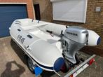 Mercury 350 rib rubberboot met 15pk honda buitenboordmotor, Minder dan 70 pk, Overige merken, Ophalen of Verzenden, Zo goed als nieuw