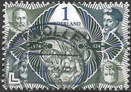 Nederland 2024 uit LEIDENS ONTZET 450 JAAR, Postzegels en Munten, Postzegels | Nederland, Gestempeld, Na 1940, Verzenden