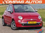 Fiat 500C Cabrio 1.2 Lounge | Leder | Uniek (bj 2011), Auto's, Euro 5, Gebruikt, 4 cilinders, Cabriolet