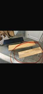 Handgemaakt eiken bijzettafeltje, Huis en Inrichting, 45 tot 60 cm, Minder dan 55 cm, Nieuw, Ophalen of Verzenden