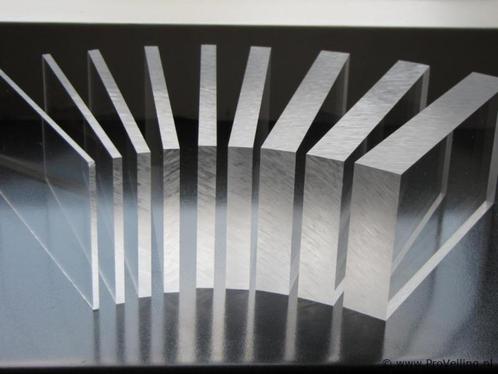 Kunststofglas, Plexiglas, Noodglas, Hobbyglas, Doe-het-zelf en Verbouw, Glas en Ramen, Nieuw, Gevelraam of Ruit, 80 tot 120 cm