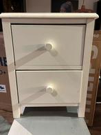 Nachtkastje wit, Huis en Inrichting, Ophalen, Minder dan 45 cm, Zo goed als nieuw, Minder dan 55 cm