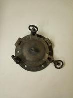 Antieke Bronzen Patrijspoort met Deksel, Watersport en Boten, Ophalen of Verzenden, Gebruikt, Overige typen