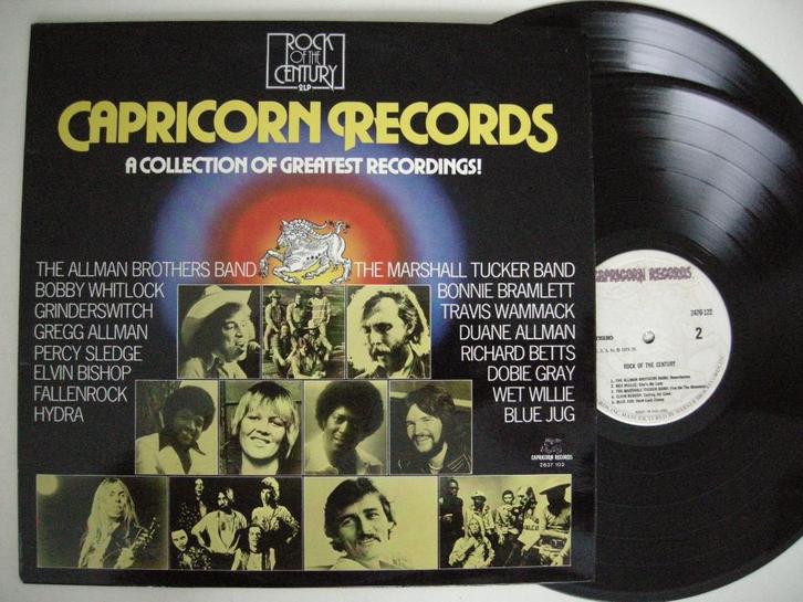 Capricorn Records A Collection Of Greatest Recordings - 2LP, Cd's en Dvd's, Vinyl | Verzamelalbums, Zo goed als nieuw, 12 inch