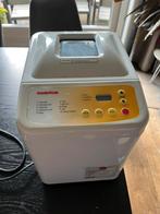 Inventum broodbakmachine, 400 tot 800 gram deeg, Ophalen, Met timer, Gebruikt