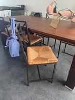 6 Eetkamer stoelen eventueel met tafel, Huis en Inrichting, Complete eetkamers, 4 tot 6 stoelen, Ophalen of Verzenden, Zo goed als nieuw