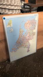 Landkaart / snelwegennet, Ophalen of Verzenden, Nederland, Landkaart