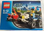 Lego City 60006 Politie quad, Complete set, Ophalen of Verzenden, Lego, Zo goed als nieuw