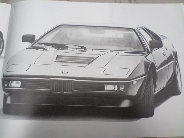 BMW M1 Brochure, Boeken, Auto's | Folders en Tijdschriften, Zo goed als nieuw, BMW, Ophalen of Verzenden
