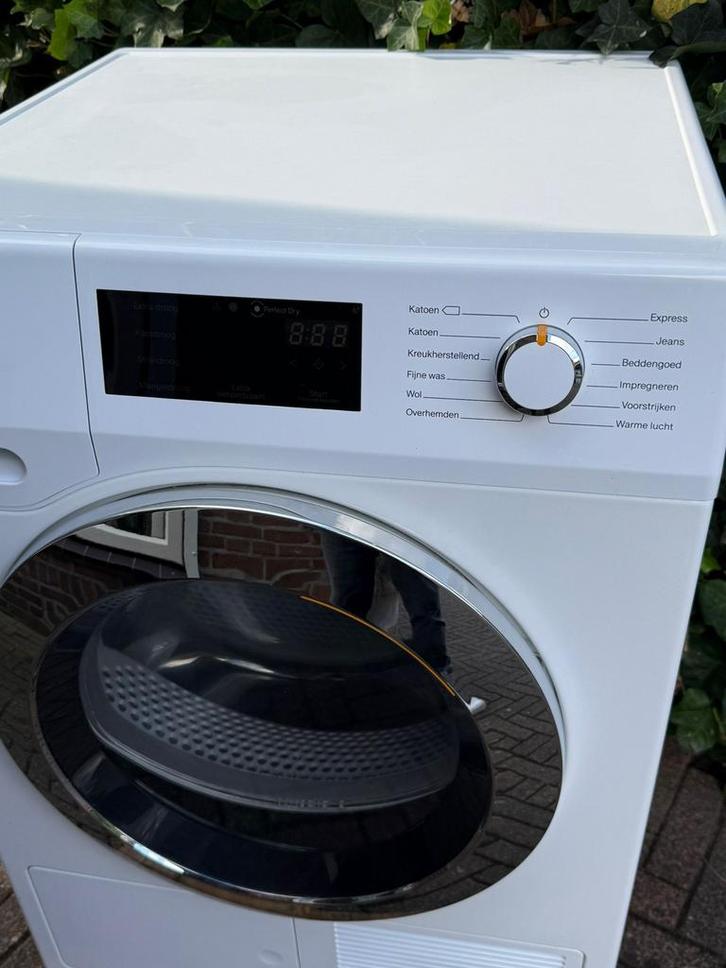 Miele warmtepompdroger t 1 exclusief model, Witgoed en Apparatuur, Wasdrogers, Zo goed als nieuw, Condens, Bovenlader, 6 tot 8 kg