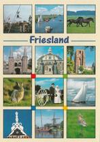 FRIESLAND Fierljeppen Sneek Klederdracht Paarden  Molen, Verzenden, 1980 tot heden, Ongelopen, Friesland