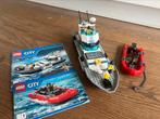Politieboot LEGO 60129, Verzenden, Zo goed als nieuw