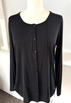 Claudia Strater zwarte nieuwstaat blouse 42 CHCS zgan, Zwart, Maat 42/44 (L), Ophalen of Verzenden, Zo goed als nieuw