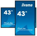 Iiyama 4k ips Android 24/7 monitor zuil LH4354UHS, Iiyama ProLite, IPS, VGA, Ophalen of Verzenden