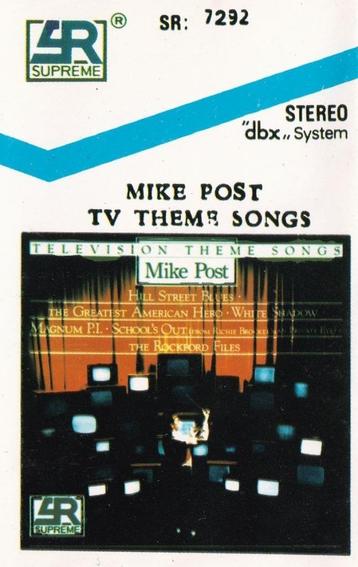 Cassettebandje Mike Post – TV Theme Songs beschikbaar voor biedingen