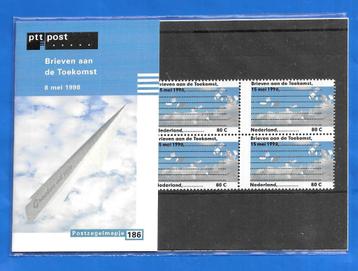 Postzegelmapje 186 - Brieven aan de Toekomst   beschikbaar voor biedingen